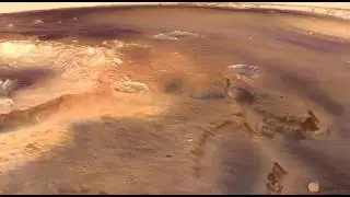 Полет над каньоном Kasei Valles