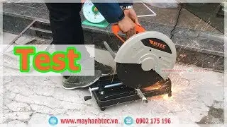 Test M&Aacute;Y CẮT SẮT BTEC BT-355M 1800w | Cắt 90&deg;, 45&deg;, cạnh đứng chuẩn x&aacute;c 100% v&agrave; những mẹo vặt