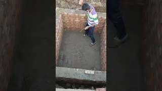 Correct Method of Applying Mortar on a 9-Inch Brick Wall #construction #viral #shorts
