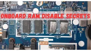 LENOVO IDEAPAD SLIM 3 NM-C781 ONBOARD RAM DISABLE SECRET: MOTHERBOARD REPAIR HACK! 🛠️💡💻