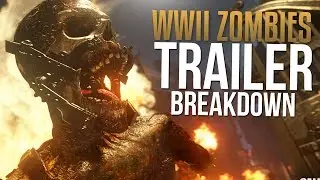 Call of Duty WW2 Zombies Trailer BREAKDOWN & Story Info