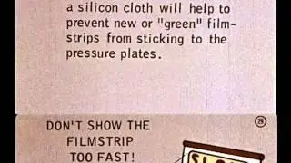 Projectionist In Action - Filmstrips (1962) filmstrip