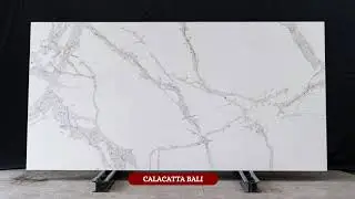 Calacatta Bali Quartz &ndash; NobleStoneUK