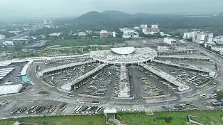 CHENNAI KILAMBAKKAM NEW BUS STAND DRONE SHOT (NAGU FILM MAKERS)