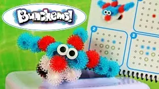 Bunchems Sprytna Maszynka Bunchbot &bull; Samolocik 3D krok po kroku &bull; Kreatywne zabawy