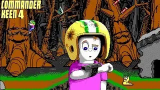 Commander Keen Secret of the Oracle Let's Play - Happy Little Oracle Village
