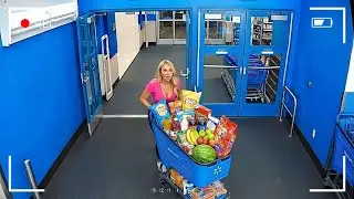When Cops CATCH Woman Stealing an Entire Cart From Walmart LIVE