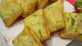 Cara membuat martabak telur mini cocok utk cemilan di waktu hujan