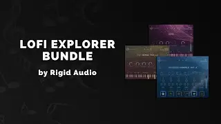 Rigid Audio Lofi Explorer Bundle - 3 Min Walkthrough Video (87% off for a limited time)