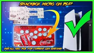 Upgrade your Snackbox Micro to play on PS5! New switches, new weight, and new PCB!