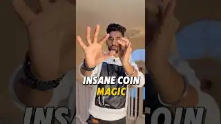 INSANE COIN MAGIC!😱🔥 #Magic #magician #anmolmagic #punjabi #mindreading #funny #comedy
