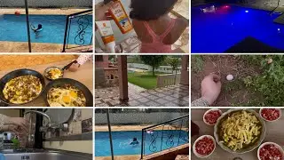 روتين يوم كامل✅كلو نشاط وحيوية👌ديما الحداگة بردت الدار🫧🪣🧼🧽استغلي وقتك وعمرك وصحتك👌