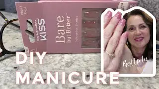 Pretty Pink TruNude Kiss Nails - DIY Manicure at Home