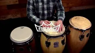 Remo World Percussion Drumhead - Film Technology