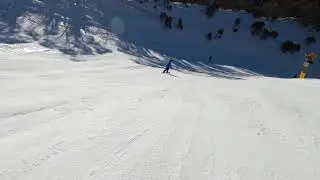 Mt Hotham 2022 Blue Bird Day Upper Brockhoff onto Blue Snake run
