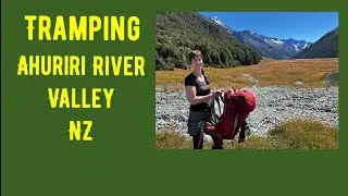 Ahuriri River Valley, New Zealand