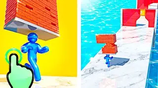 Stack Run Bricks - Stack Stickman Run - All Levels iOS Android GamePlay #9