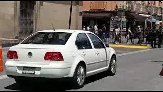 El presidente Andr&eacute;s Manuel L&oacute;pez Obrador #AMLO se retira de Palacio Nacional.