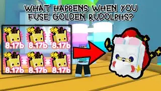 BEST FUSING METHODS FOR CHRISTMAS UPDATE PET SIMULATOR X! | HydroBeast