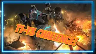 War Robots T3-T1 ONLY CHALLENGE SERIES! Gameplay + Commentary, First video back!