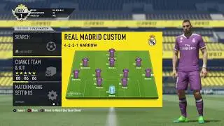 FIFA 17 REAL MADRID TUTORIAL / Best Formation Tactics & Instructions / How to Play with Real Madrid