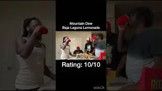 Mountain Dew Baja Laguna Lemonade Taste Test Review Short