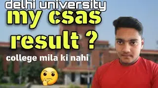 delhi university first merit list released   🧐 ( my result ) kya college mila