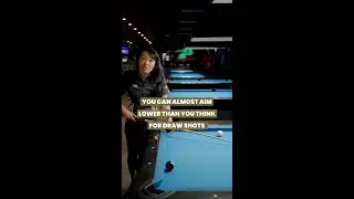 Aim Lower Than You Think For Draw Shots