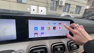 Jaecoo J8 навигатор на приборке, установка приложений.