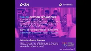 Taller Nuevo Marco de la Buena Enseñanza y Aprendizaje profundo