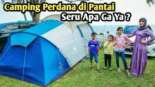 Camping Keluarga di Pantai‼️|| Pantai Adem Anyer