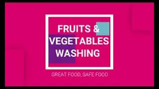 BASIC WASH, SANITIZE FRUITS AND VEGETABLES DURING COVID 19
