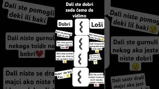 Budi dobar dane bude&scaron; modae☺️