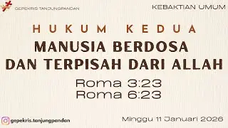Kebaktian Umum 2 | Minggu, 11 Januari 2026 | Pk. 09.00 WIB | GI. Verry Kalare