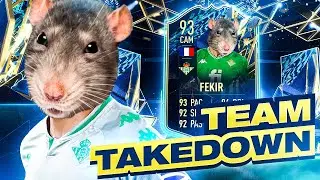 КРЫСА!! FIFA 22 TOTS Fekir Team Takedown с @CapgunTom