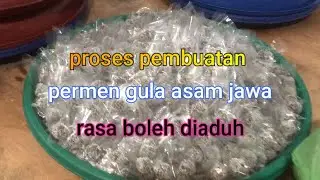 #Udah Jarang Ada Yang Jual Permen Jadul Favorite proses pembuatan permen gula asam jawa#