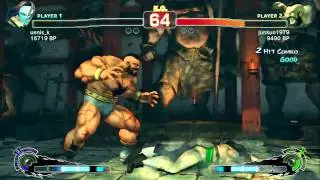 [SSF4] Claw(uenis_k)vsZangief(junkun1979) 10/10/18 PS3