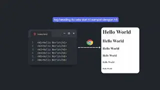 10. Belajar Tag Heading - Belajar HTML CSS JS untuk Pemula [2024]
