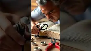 Mini workers REPAIR BOOK #miniworkers #makeupartist #wowmoment #shortsfeed
