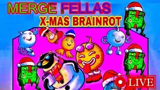 Merge Fellas X-Mas Brainrot Live #live #mergefellas #xmasbrainrot