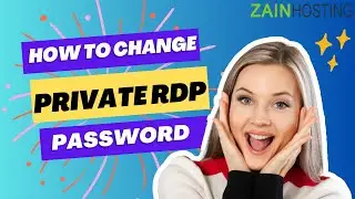 How to change Private Windows RDP Password