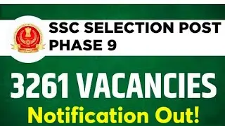 SSC selection post phase 9