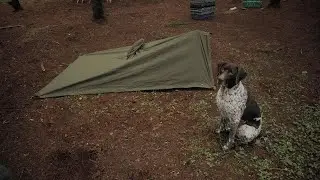 Изготовление палатки из брезента с использованием хлопкового пончо Hilltrek Ventile || Red Branch...