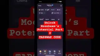 Unlock Moonbeam&rsquo;s Potential Part 2 Code Tapswap || Tapswap Code Unlock Moonbeam&rsquo;s Potential Part 2