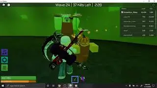 Zombie Rush Testing Out The FangOfSpiders: Unlocked By HomingBeacon Toy Code!!! (Roblox)