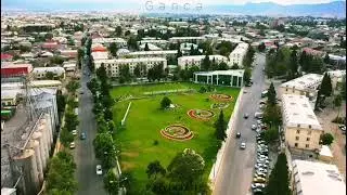 Gəncənin dron g&ouml;r&uuml;nt&uuml;s&uuml; #pervinpolli #drone #gəncə