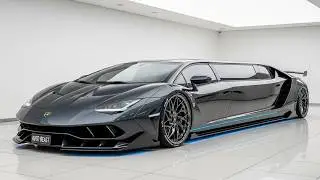 Лимузин Lamborghini Centenario 2027 | Концепция искусственного интеллекта
