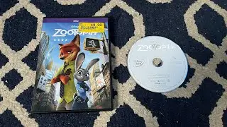 Opening To ZooTopia 2016 DVD