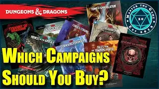 DND5e Adventures and Campaigns Buyers Guide