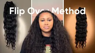 DIY Ivy&rsquo;s Flip Over Sew in method with Extended Beauty Hair Co.